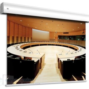 Elektryczny, wielkoformatowy ekran projekcyjny - Adeo Max One | sklep ekranownia.pl