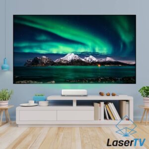 LaserTV 120 cali Samsung LSP9T i Grandview Dynamique