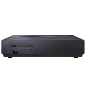 Widok od tyłu na laserowy projektor UST Hisense PT1