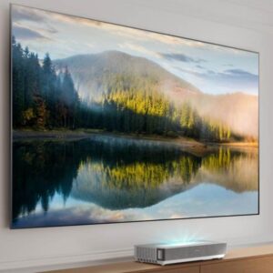 Widok Laser TV Hisense 120L5ND w czasie pracy
