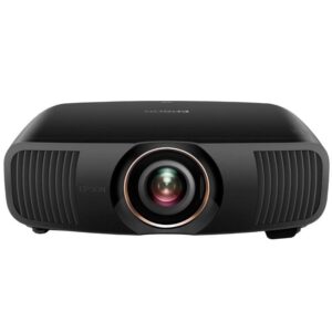 Widok od przodu na laserowy projektor kina domowego Epson EH-QB1000B